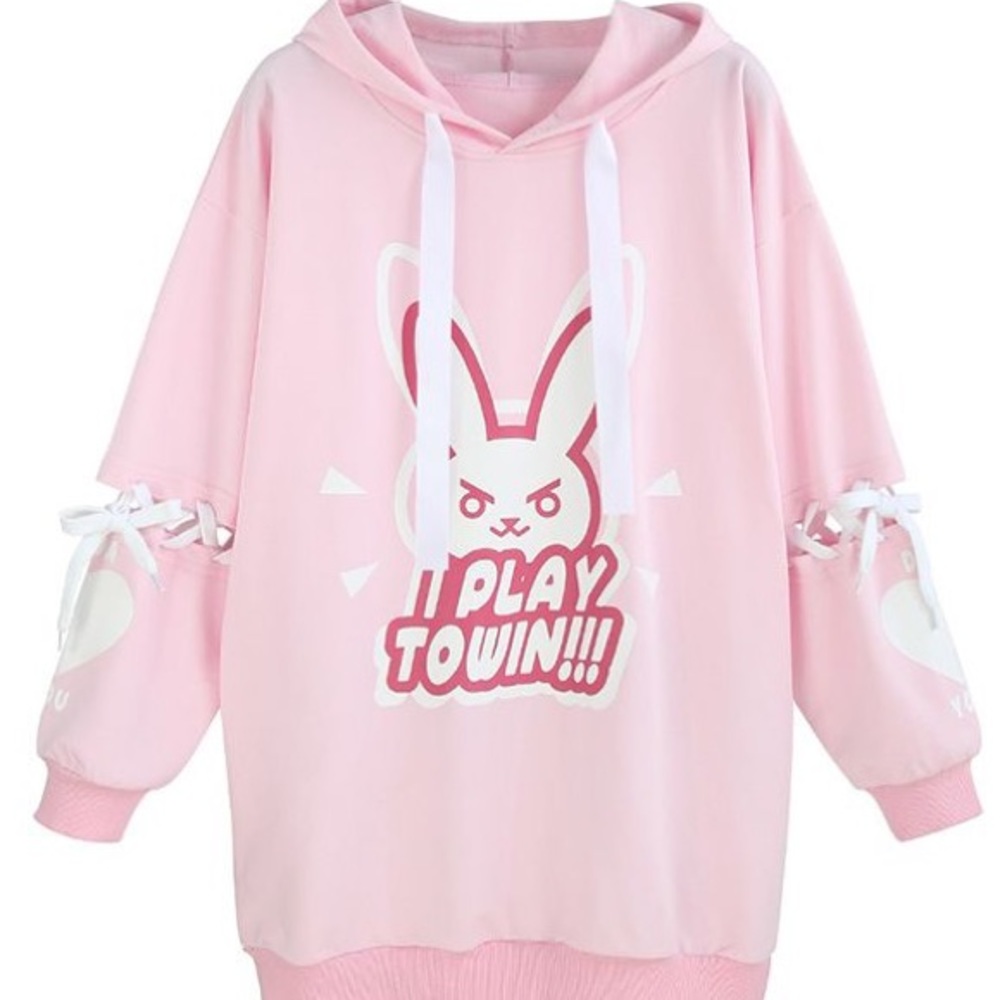 Overwatch DVA Bunny Oversized Hoodie